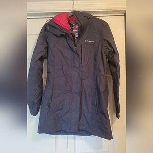 Columbia Women's Dark Purple Ski Jacket 2 in 1